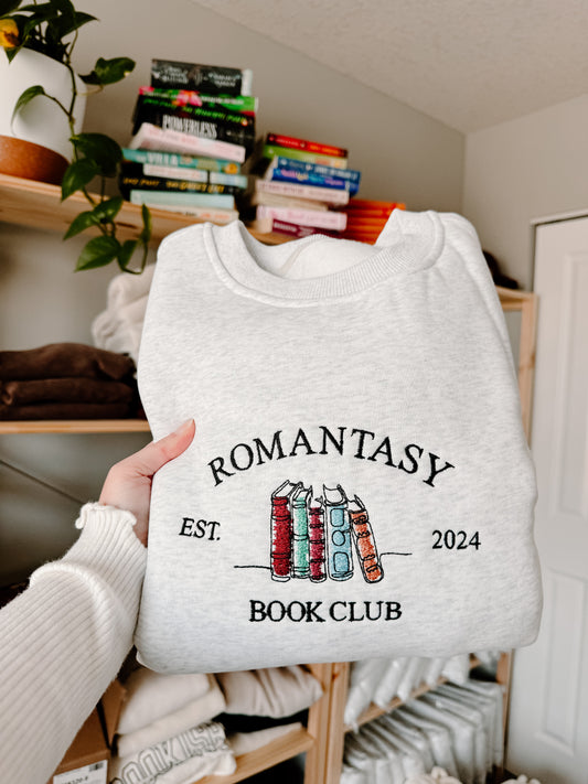 Romantasy Book Club Cotton Crewneck