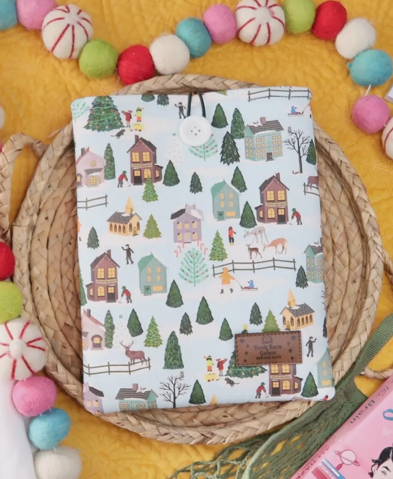 Christmas Village Book Sleeve