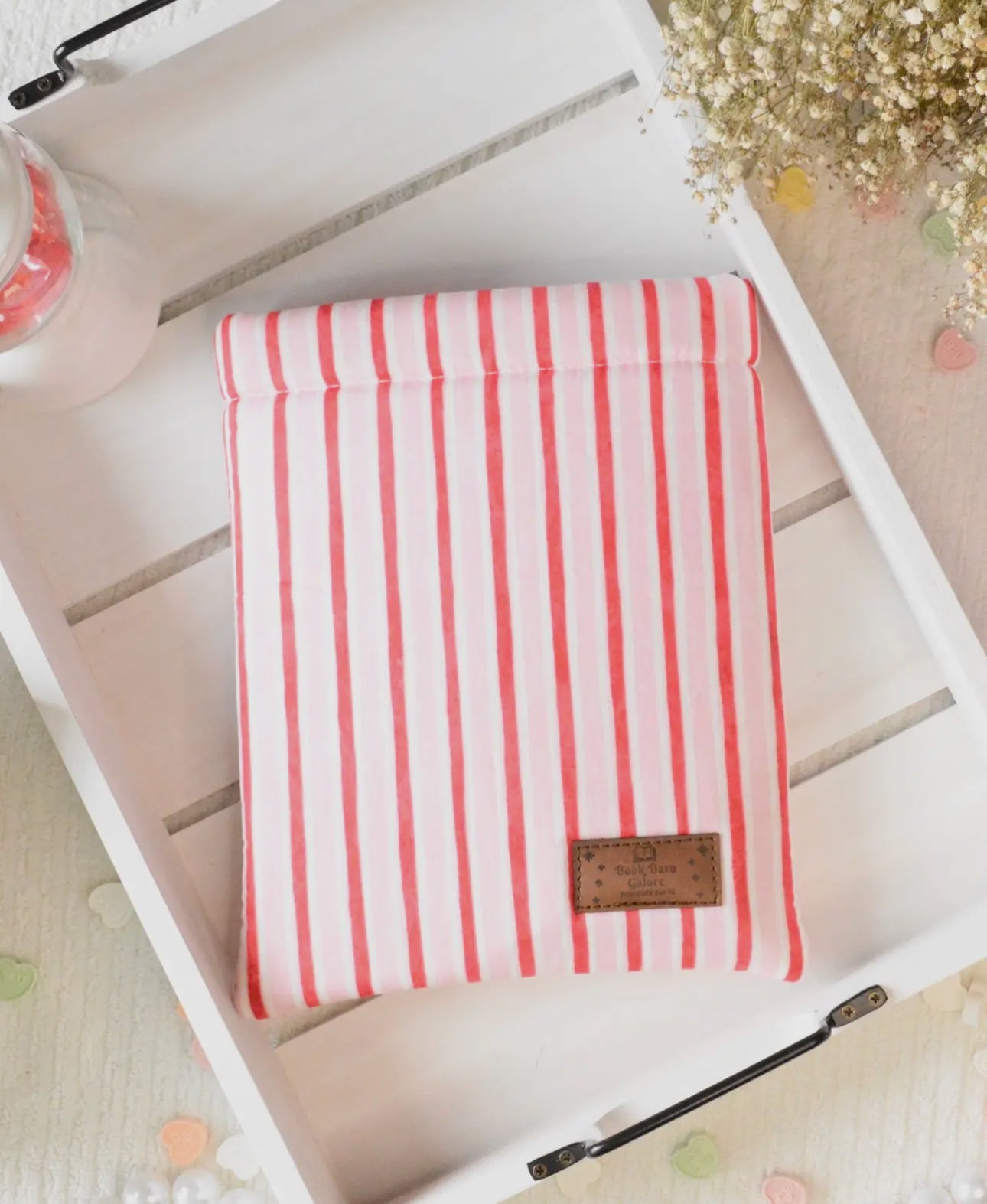 Striped Book Sleeve