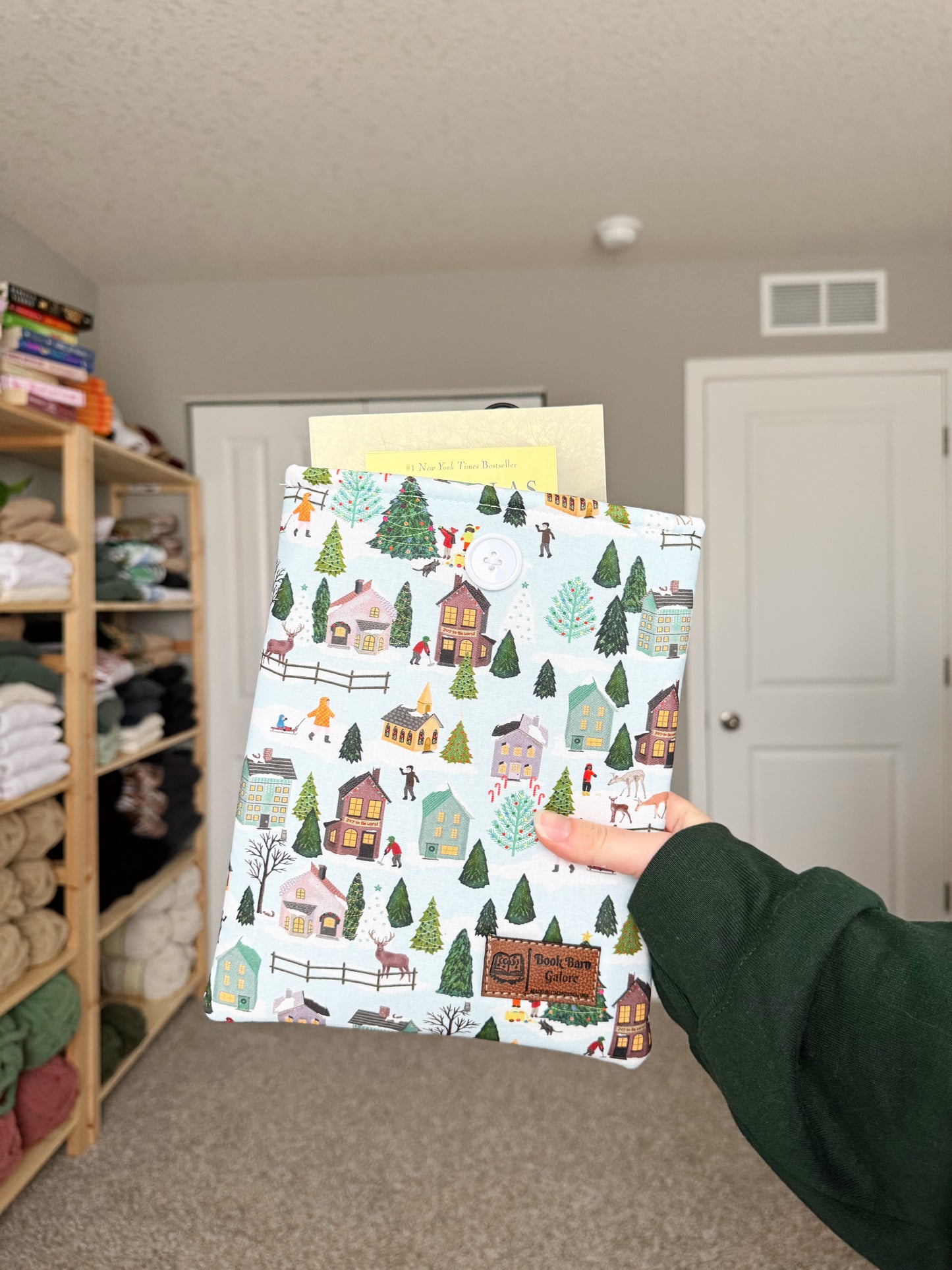 Christmas Village Book Sleeve