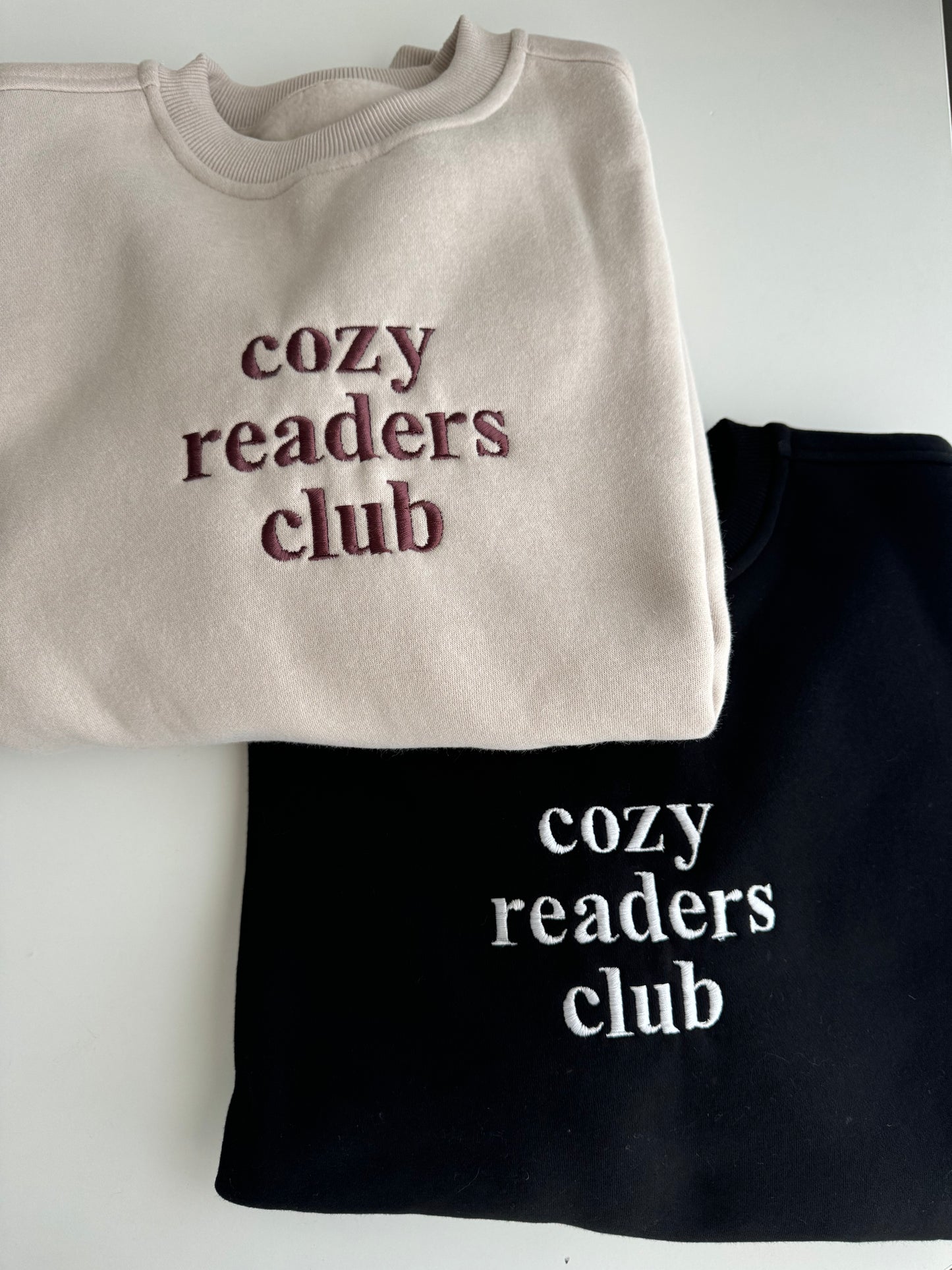 Cozy Readers Club Crewneck