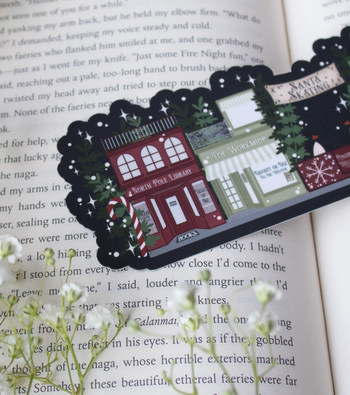 Christmas Street Bookmark